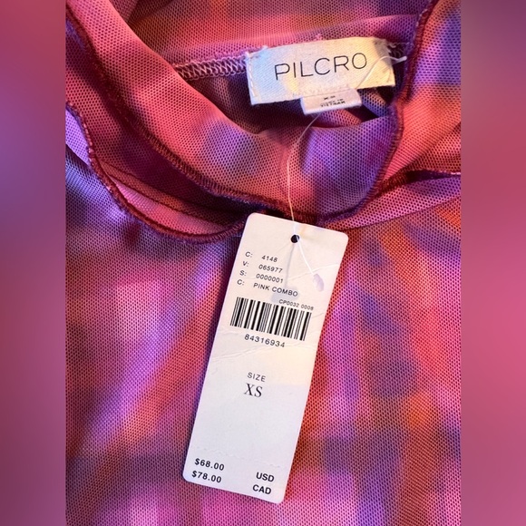 Anthropologie Pilcro Plaid Turtleneck Top - Picture 15 of 15